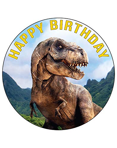 7.5 Inch Edible Cake Toppers Jurassic World