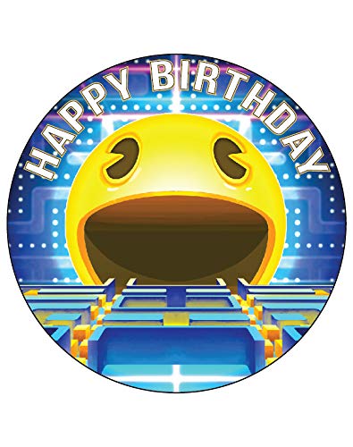 7.5 Inch Edible Cake Toppers Pacman