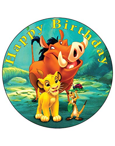 7.5 Inch Edible Cake Toppers Lion king