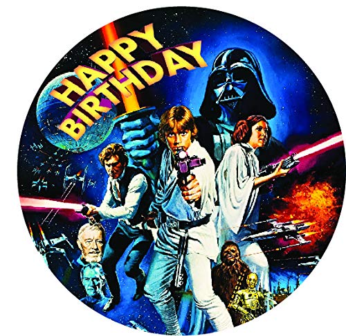 7.5 Inch Edible Cake Toppers Star Wars