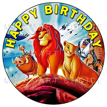 7.5 Inch Edible Cake Toppers Lion king