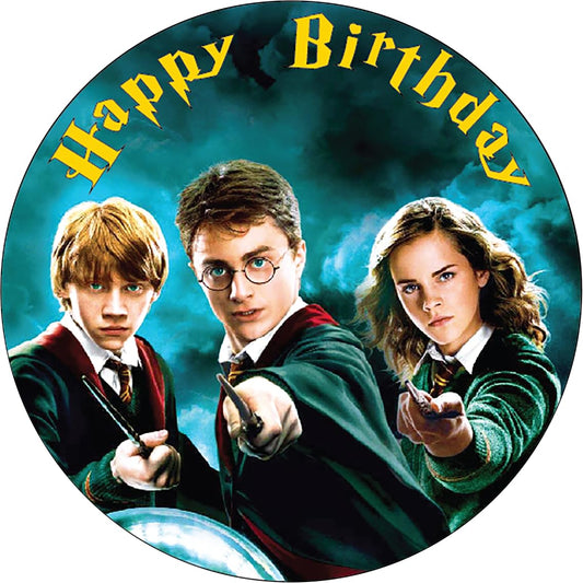 7.5 Inch Edible Cake Toppers Harry Potter