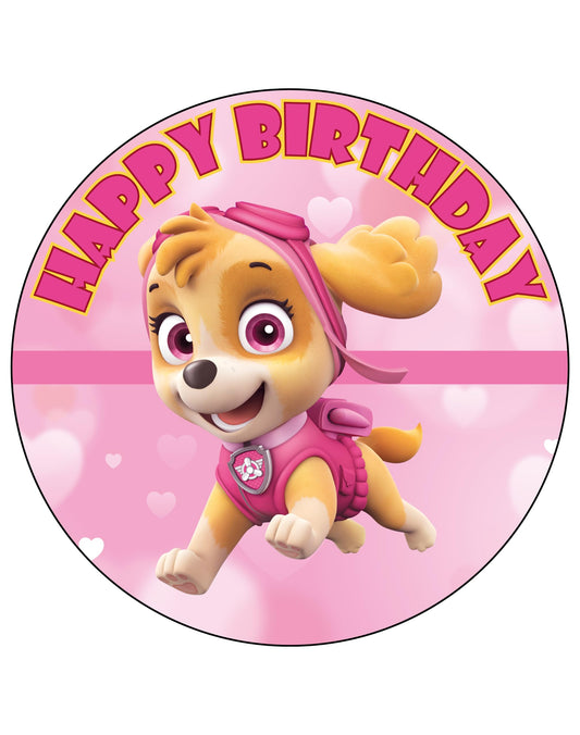 7.5 Inch Edible Cake Toppers Paw patrol