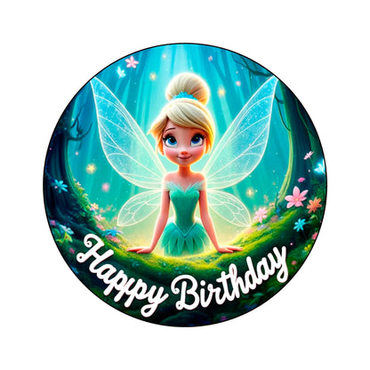 7.5 Inch Edible Cake Toppers Tinker Bell