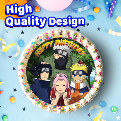 7.5 Inch Edible Cake Toppers Naruto