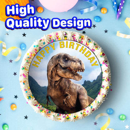 7.5 Inch Edible Cake Toppers Jurassic World