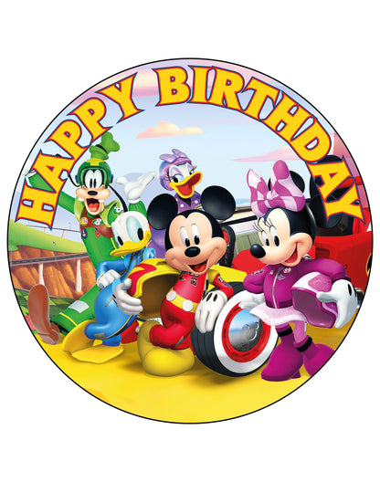 7.5 Inch Edible Cake Toppers Mickey Mouse