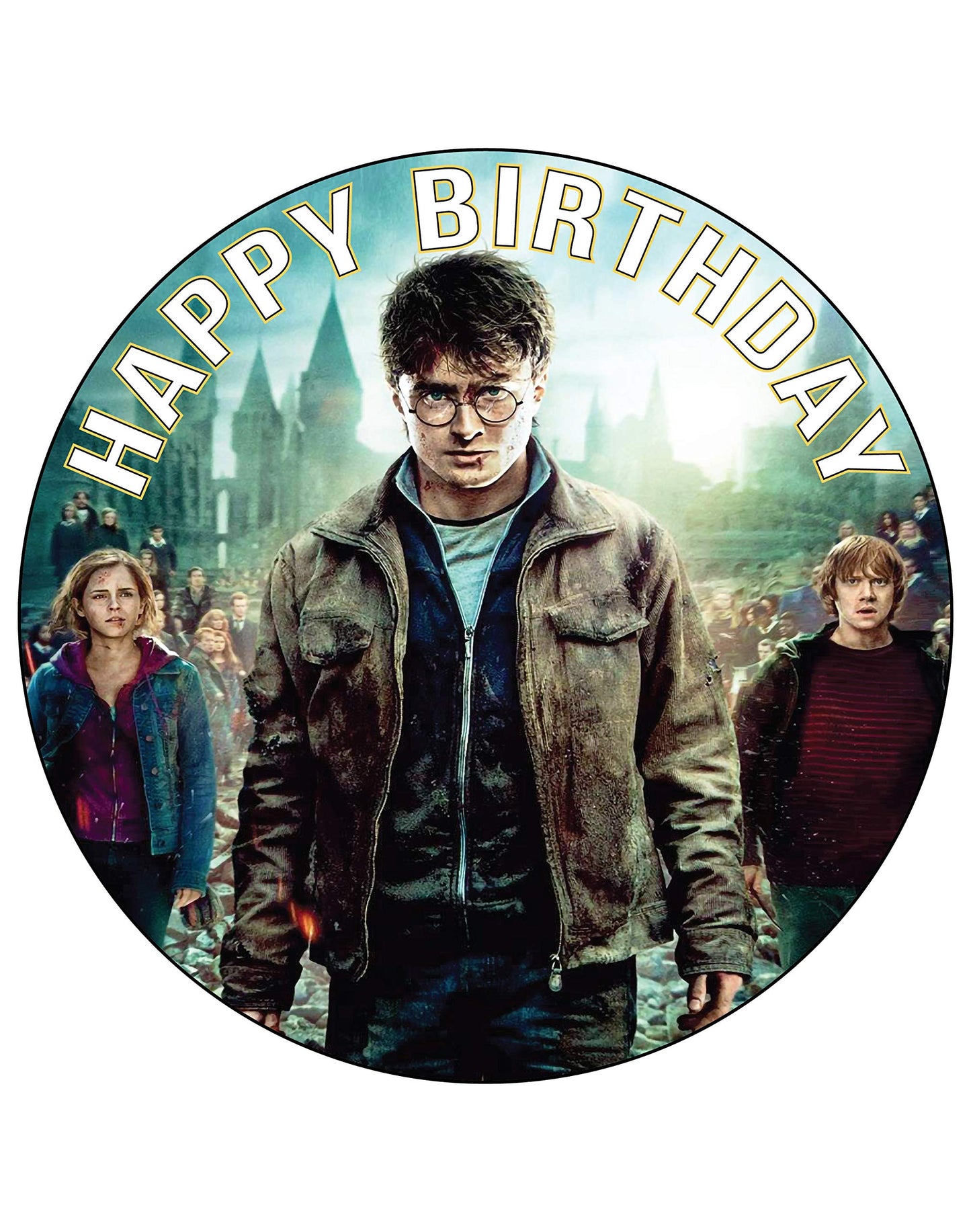 7.5 Inch Edible Cake Toppers Harry Potter