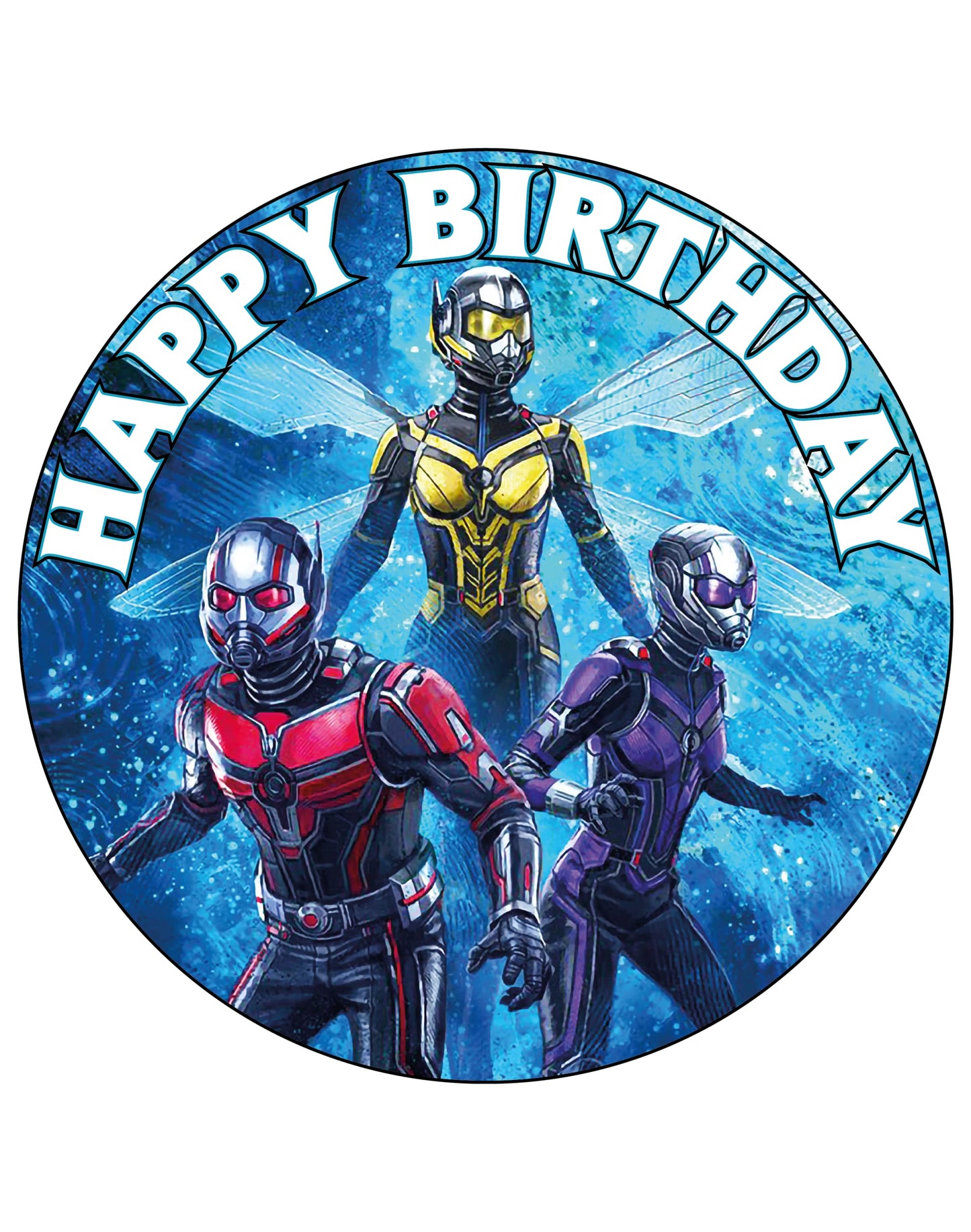 7.5 Inch Edible Cake Toppers Antman