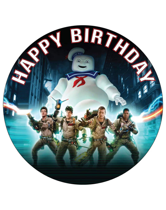 7.5 Inch Edible Cake Toppers Cures Ghostbusters