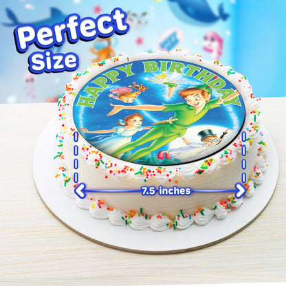 7.5 Inch Edible Cake Toppers Peter pen