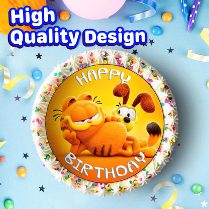 7.5 Inch Edible Cake Toppers garfield