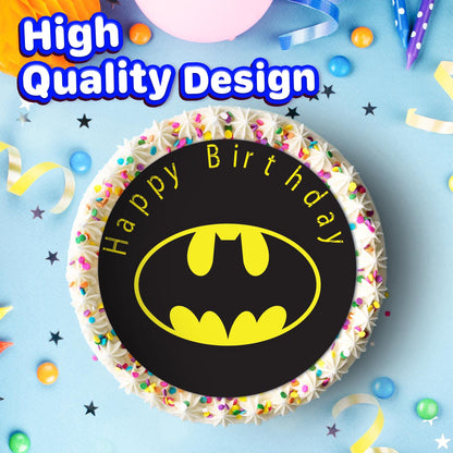 7.5 Inch Edible Cake Toppers Batman