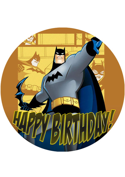 7.5 Inch Edible Cake Toppers Batman