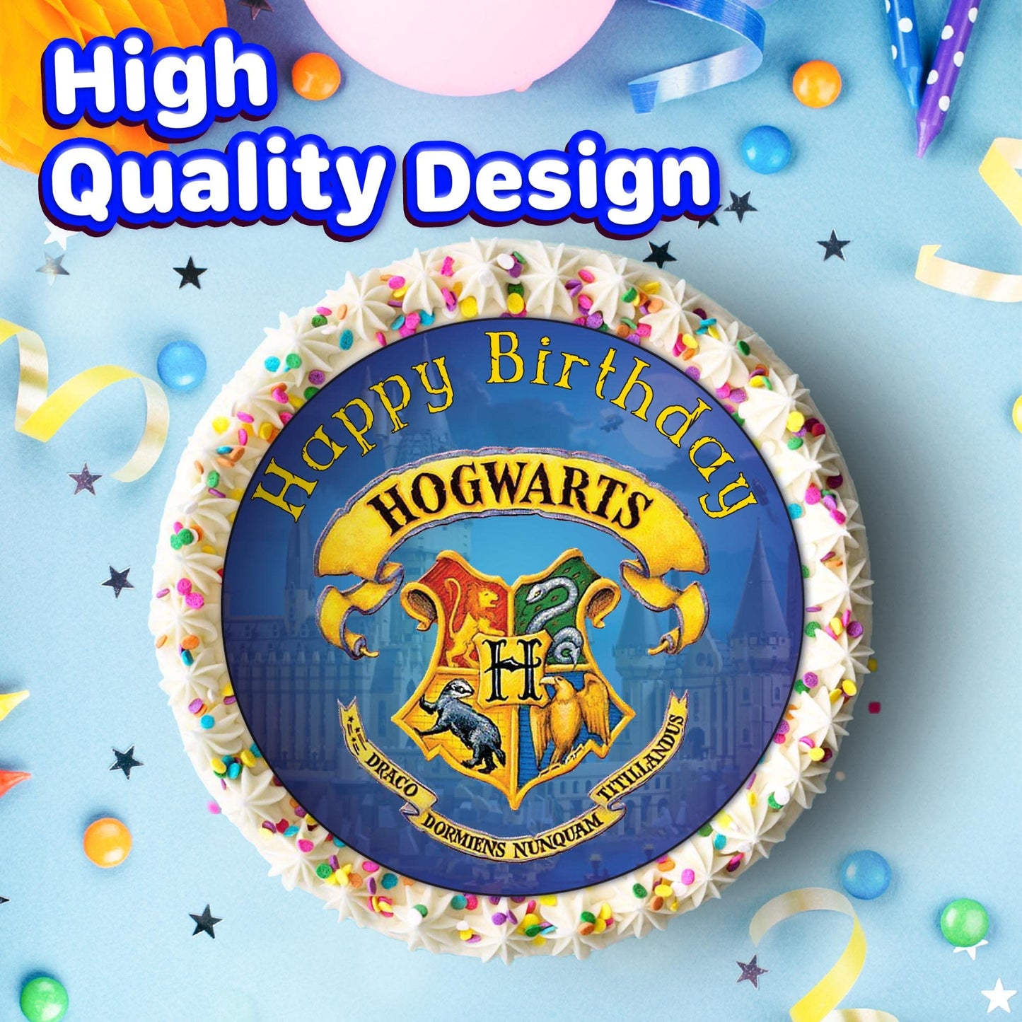 7.5 Inch Edible Cake Toppers Harry Potter