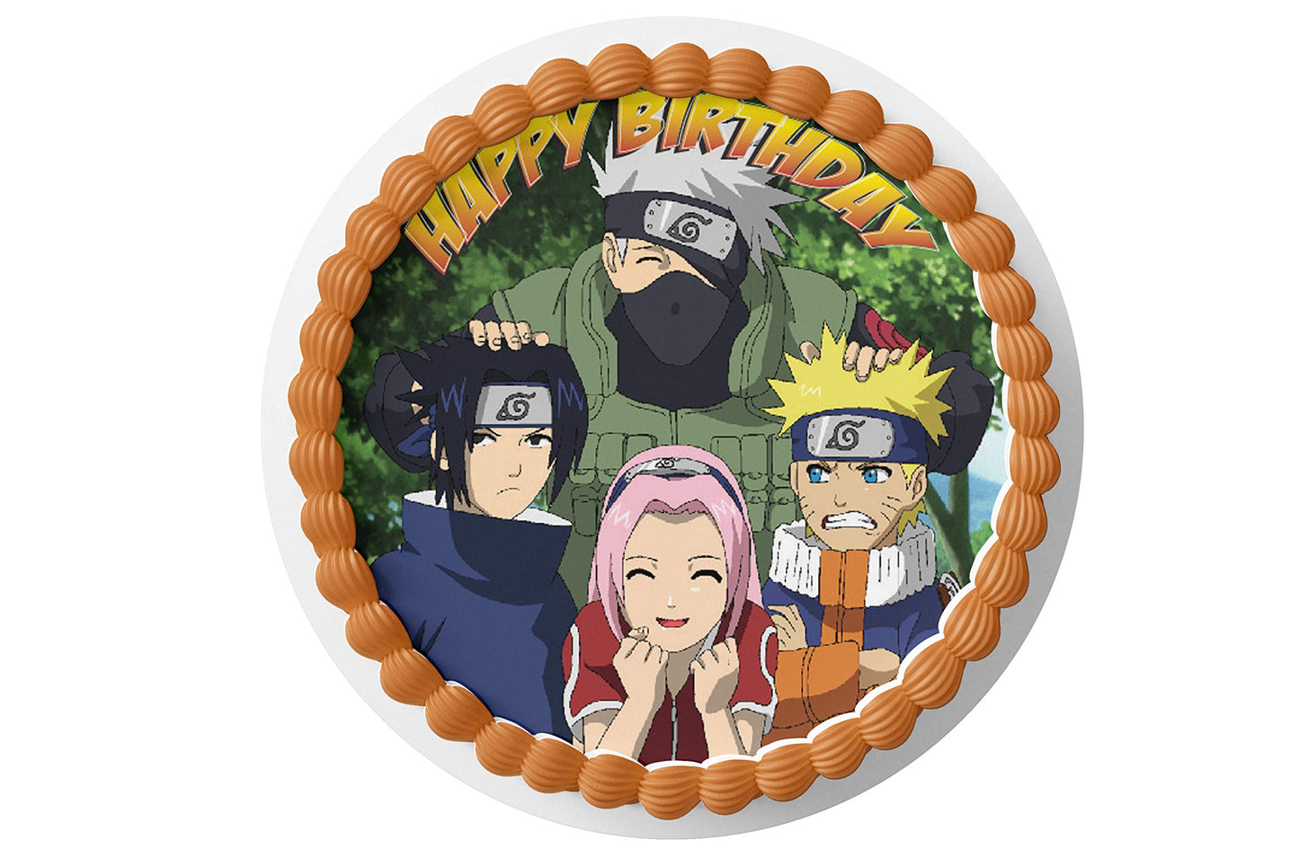 7.5 Inch Edible Cake Toppers Naruto