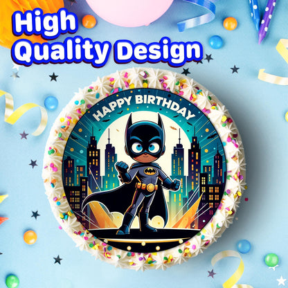 7.5 Inch Edible Cake Toppers Batman