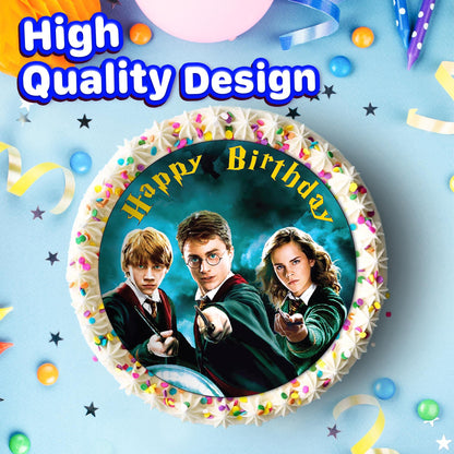 7.5 Inch Edible Cake Toppers Harry Potter