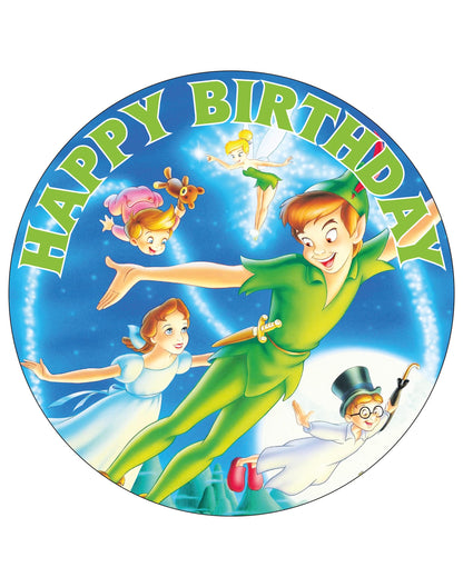 7.5 Inch Edible Cake Toppers Peter pen